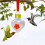 EARKITY Bird Buddy Feeder Jar Heart-Shaped Hanging 1