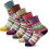 PUMIER Women's Winter Socks - Thick Wool Crew Socks 1