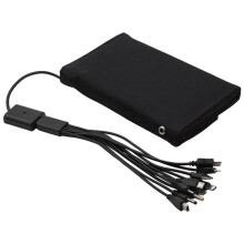 3X 12W Opvouwbaar USB-Zonnepaneel Zonnecel Draagbare Opvouwbare Waterdichte Zonnepaneeloplader