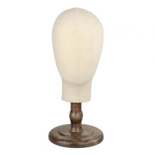 Dark Brown Hat Display Mannequin Head with Stable Base