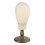 Dark Brown Hat Display Mannequin Head with Stable Base 1