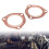 Copper Header Exhaust Collector Gasket 2.5 Inch 2 Pack 3