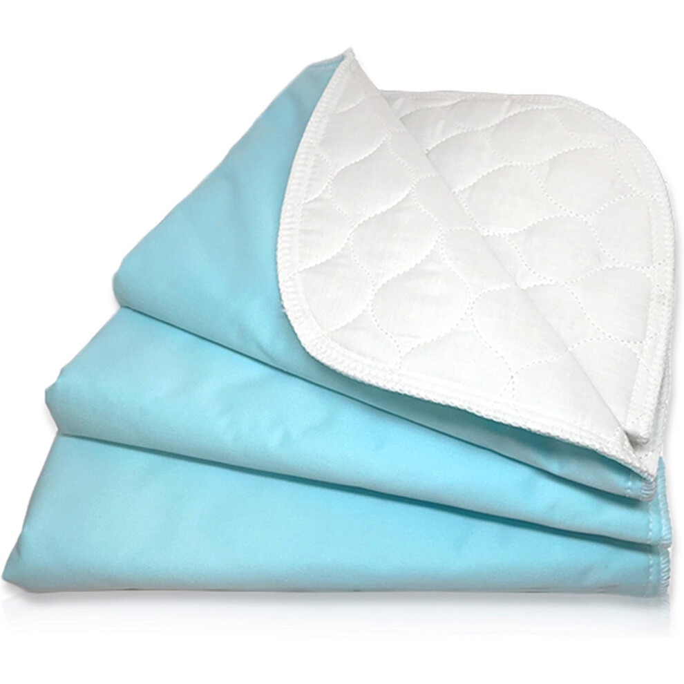 PUMIER ultra-soft 4-layer washable incontinence bed pad