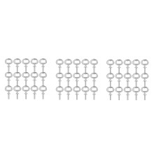 45Pcs Kerst Flesopener Flesopener DIY Bier Flesopener Lege Flesopener voor Hout Draaien Project, Et