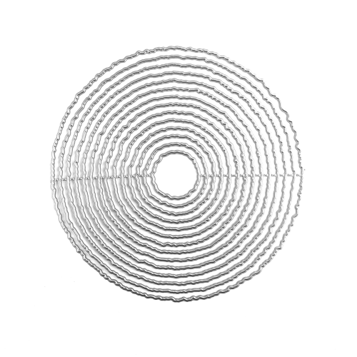 Circle Frame Metal Cutting Dies for Craft Projects