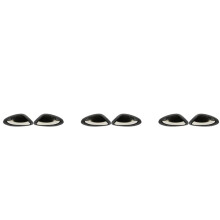 6x Black Color Car Inner Door Handle Interior Handles for FIT JAZZ CITY GD 2003-2008 72160-SEN-H11 72120-SEN-H11