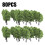 Model Trees HO OO Scale 3.5 cm 80 pcs 1