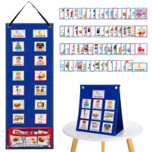 Visual Schedule Chart for Kids – 70 Cards Daily Routine
