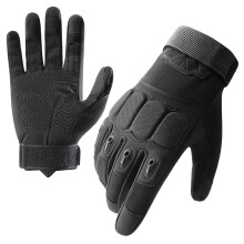 Hard Knuckle Shooting Gloves Black M