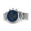Men's Analog Quartz Watch with Round Sub-dials and Brown 6