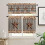 Rustic Kitchen Curtains Valance and Tiers Set Red Buffalo 2