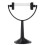 Optical Glass Triangular Prism Stand for Physics Light 3
