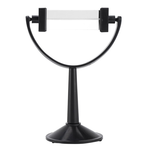 Optical Glass Triangular Prism Stand for Physics Light 2