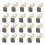 Electric Motor Carbon Brushes Replacement 20 pcs 7 x 17 x 2