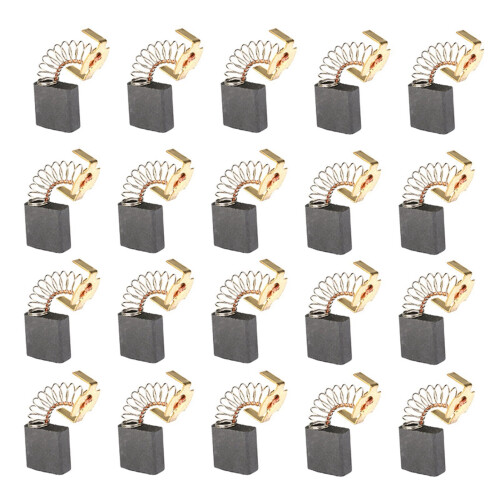Electric Motor Carbon Brushes Replacement 20 pcs 7 x 17 x 1