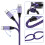 USB-C till USB-A-kabel, 1,8 m, 2-pack 2