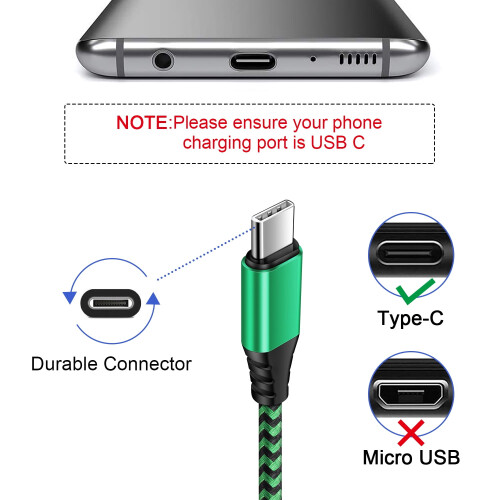 USB-C till USB-A-kabel, 1,8 m, 2-pack 2