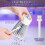 GIXUSIL Rechargeable Bug Zapper Portable USB LED Purple 3