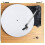 Turntable Platter Wool Mat White Anti-Static Pad 2