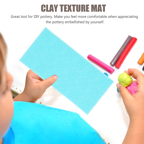 Clay Mold Ceramic Texture Template Set 6 pcs 14.2x7 cm 2