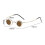 Round Flip-Up Sunglasses Polarized UV400 Small Circle Retro 5