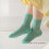 Kids Cotton Crew Socks Solid Color 4 Pairs 8