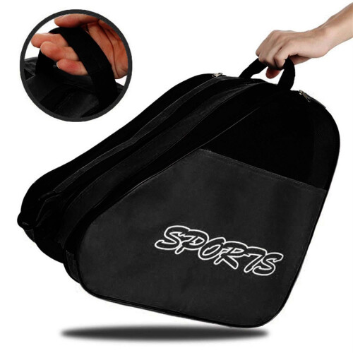 Skate Bag Black for Roller Ice Quad Inline Hockey Skates 2