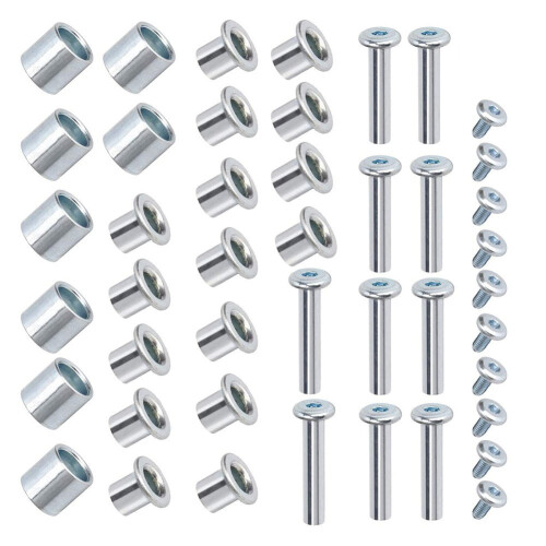 Inline Skate Axle Spacer Bearing Screw Set with Wrench 2