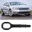 Towing Eye Hook Heavy Duty Black Metal 1 Ton 8