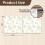 White and Gold Rose Kitchen Curtains 27.5x24 inch 2