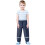 Kids Rain Pants Waterproof Full-Length Lightweight 2