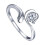 Silver Plated Constellations Adjustable Ring for Men and 6