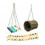 Soumake Pet Hammock Swing Tunnel Bed for Hamsters and 2