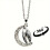 Double-Sided Gem Necklace Moon Pendant Vintage Sweater 5