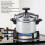 Aluminum Pressure Cooker 4-L Explosion-Proof Compound 6