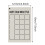 A5 Planner Stencils for DIY Journal and Scrapbook 20 pcs 6