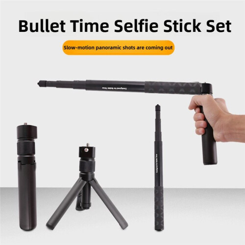 Rotating Handle Tripod Stand Straight Pull Version for  X5 X4 Air X3/  Osmo 360 Action Camera Stand 2