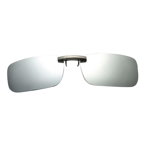 Polarized Clip-On Sunglasses for Driving Gray 400 1