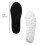 Black Super Soft Massage Insoles with Arch Support Size 2