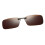 Polarized Clip-On Sunglasses for Driving Gray 400 6