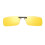 Polarized Clip-On Sunglasses for Driving Gray 400 7