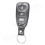 3-Button Remote Key Fob Shell for Kia Sorento Rondo 3