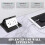 Waterproof Pop-Up Floor Outlet Kit Black 20A 4