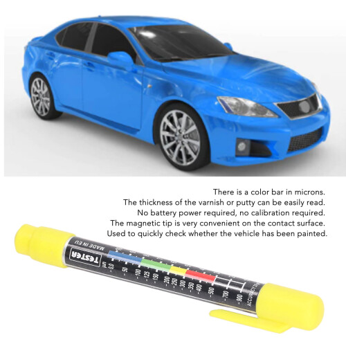 Paint Coating Tester Magnetic Tip Portable Damage Detector 1