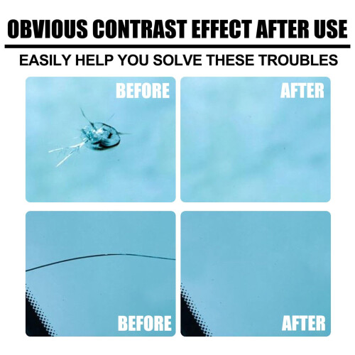 Pro Kit Windshield Crack Repair Liquid 1 Pack 2