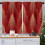 Christmas Tree Kitchen Curtains Red Short Tier Set of 2 2