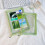 A5/A6 diary binder with flower zipper and 6 rings 4