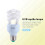 UVB Reptile Lamp E27 13W 50 cm Range 6