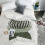 Sage Green Abstract Throw Blanket 40x50 Flannel 2