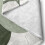 Sage Green Abstract Throw Blanket 40x50 Flannel 3